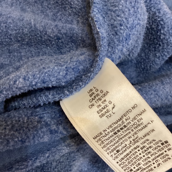 Polar Fleece Long Sleeve Mock Neck Popover Jacket w/ Pockets Women’s - Picture 4 of 5